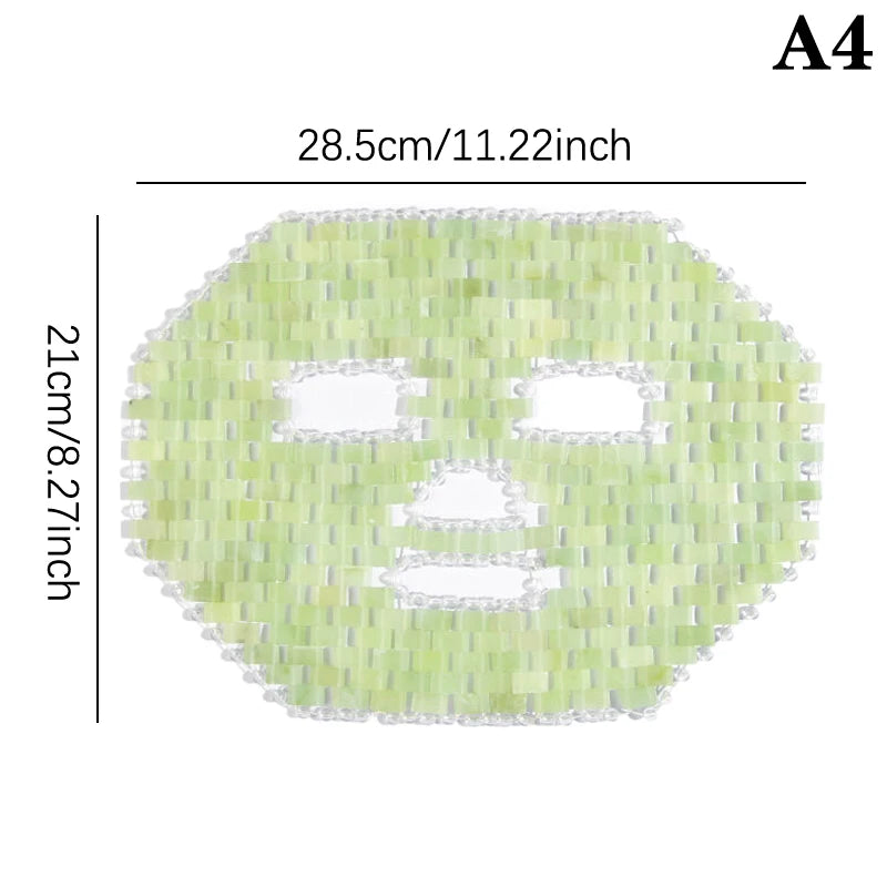 Natural Jade Facial & Eye Mask – Cool, Soothe & Refresh