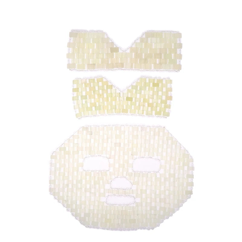 Natural Jade Facial & Eye Mask – Cool, Soothe & Refresh