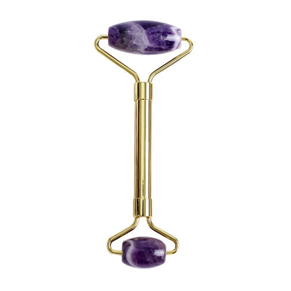 Amethyst Jade Roller & Gua Sha Set – Sculpt, Soothe & Glow