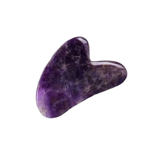 Amethyst Jade Roller & Gua Sha Set – Sculpt, Soothe & Glow