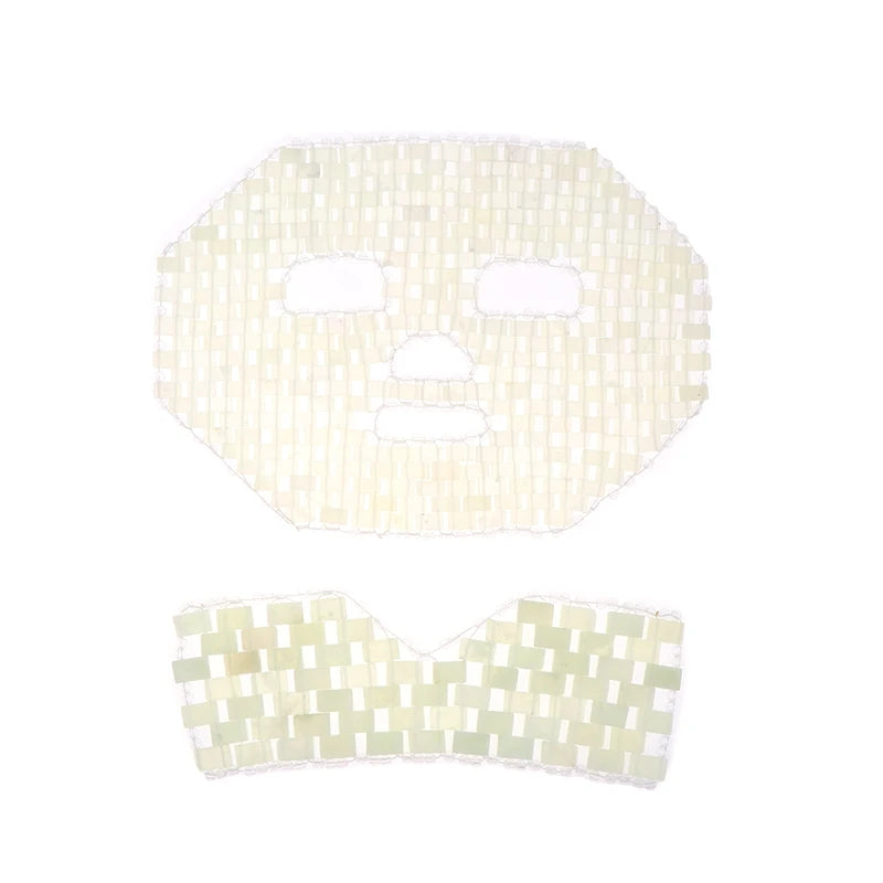 Natural Jade Facial & Eye Mask – Cool, Soothe & Refresh