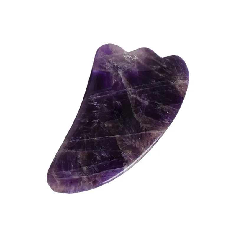Amethyst Jade Roller & Gua Sha Set – Sculpt, Soothe & Glow