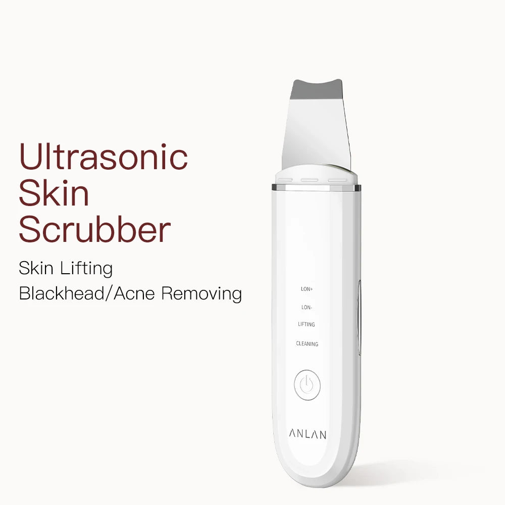 Ultrasonic Skin Scrubber – Deep Clean, Peel & Lift | Facial Care Device