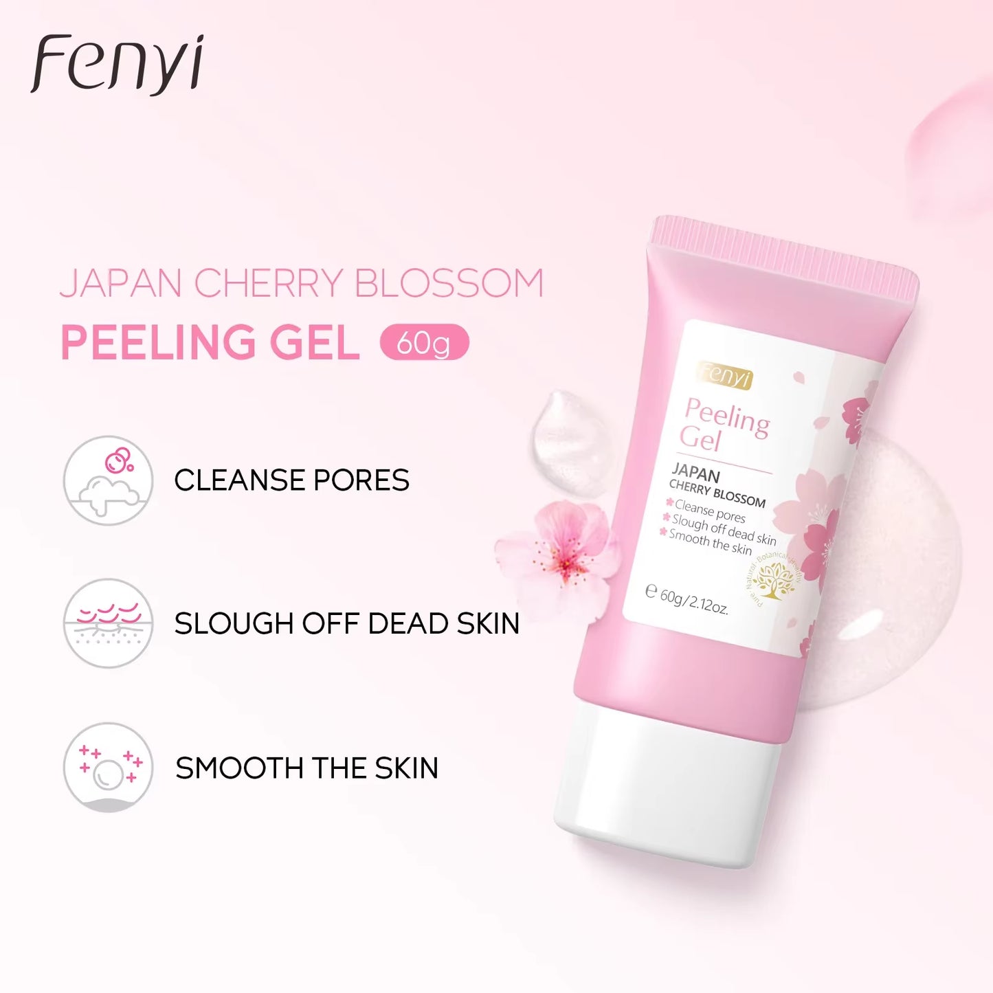 Sakura Exfoliating Gel – Cleanse, Brighten & Repair